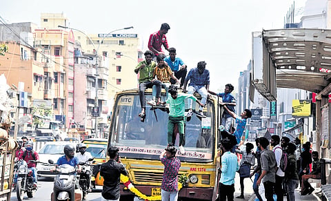 ‘Route thala’ revolves around students asserting dominance over the bus or suburban train routes they use to commute between home and college.