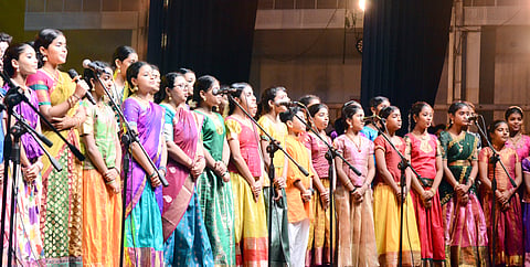 Art flowing in the AIR: The 69th anniversary celebration of PSBB Group of Schools