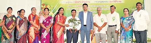 NTR District Collector G Lakshmisha urged families to adopt terrace gardening.