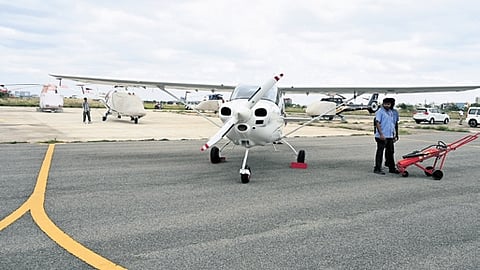 The Government Flying Training School at Jakkur Aerodrome 