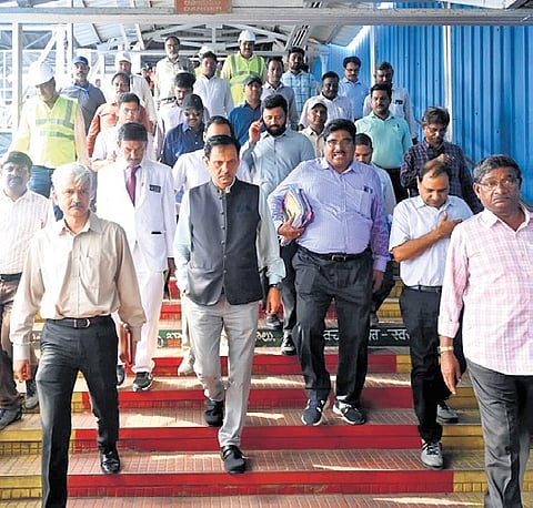 SCoR General Manager Sandeep Mathur undertakes extensive inspections across all four divisions | Express