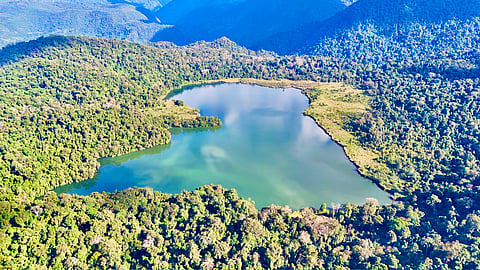 Glaw lake in Arunachal Pradesh.