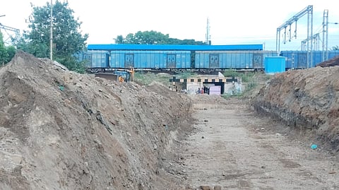 DHA. Residents in rural areas around Bommidi are distressed by the Southern Railways unannounced blockage of the underpass near the railway station.