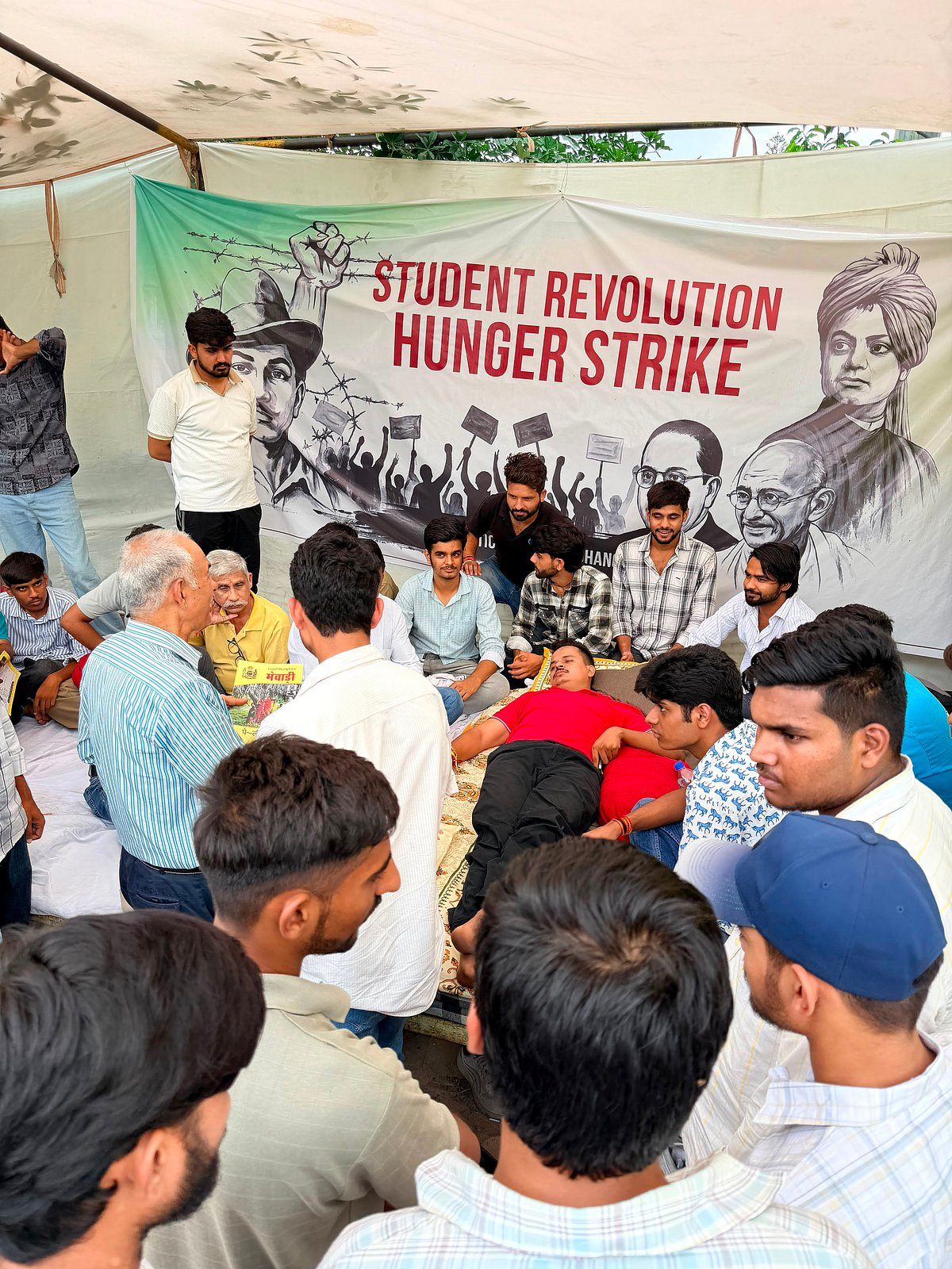 Rajasthan University student's hunger strike enters 13th day, health worsens