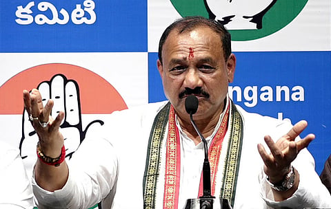 Telangana Pradesh Congress Committee (TPCC) president B Mahesh Kumar Goud