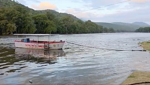 The inflow into Hogenakkal began rising steadily, with the water level reaching around 8,000 cusecs by 8 am.