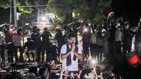 Tamil Nadu Leader of Opposition Udhayanidhi Stalin was released on station bail on Tuesday