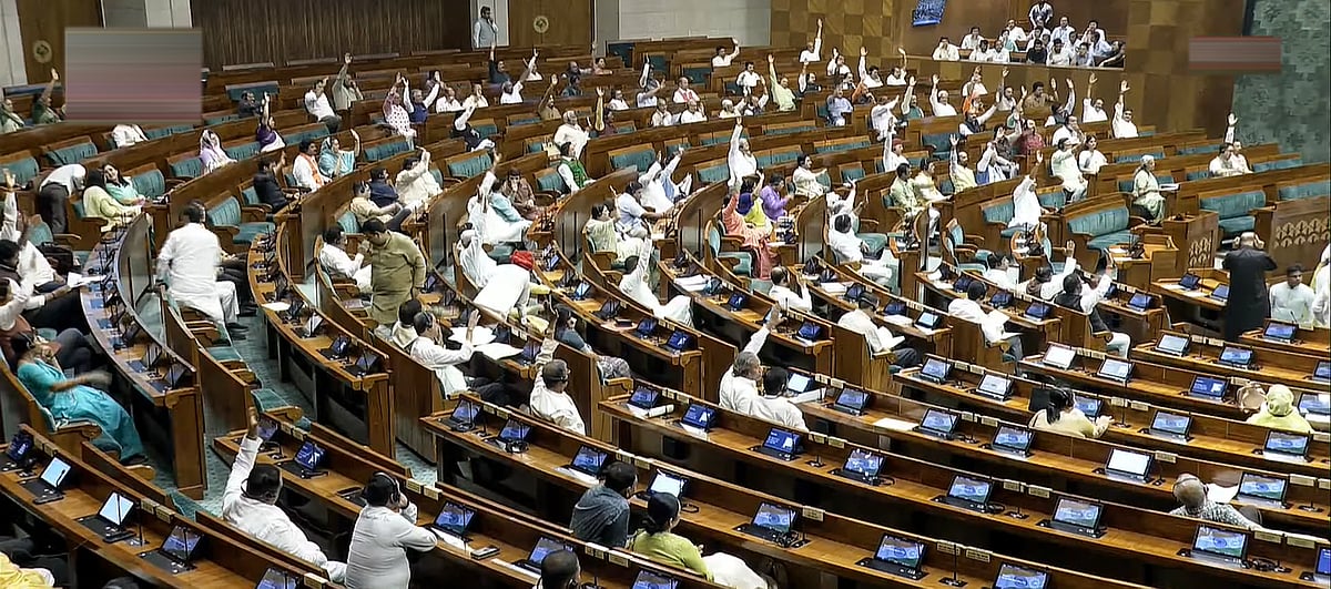 Lok Sabha clears bill on banker's books without debate amid Opposition din