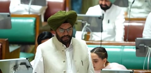 MLA Kuldeep Singh Dhaliwal.
