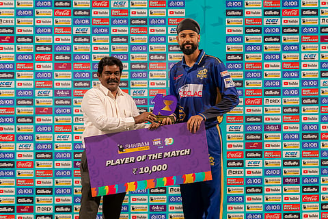 Gurjapneet Singh was the player of the match