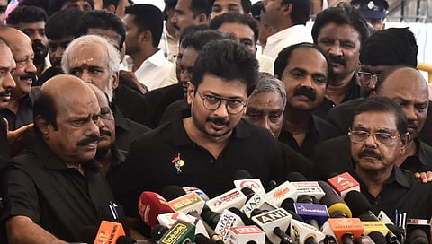 Udhayanidhi criticized the government for not convening an all-party meeting on the Cauvery issue.
