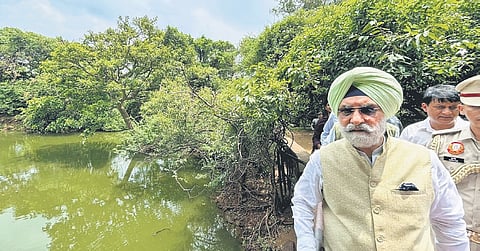 Lieutenant-Governor Taranjit Singh Sandhu at Kamla Nehru Ridge | file pic