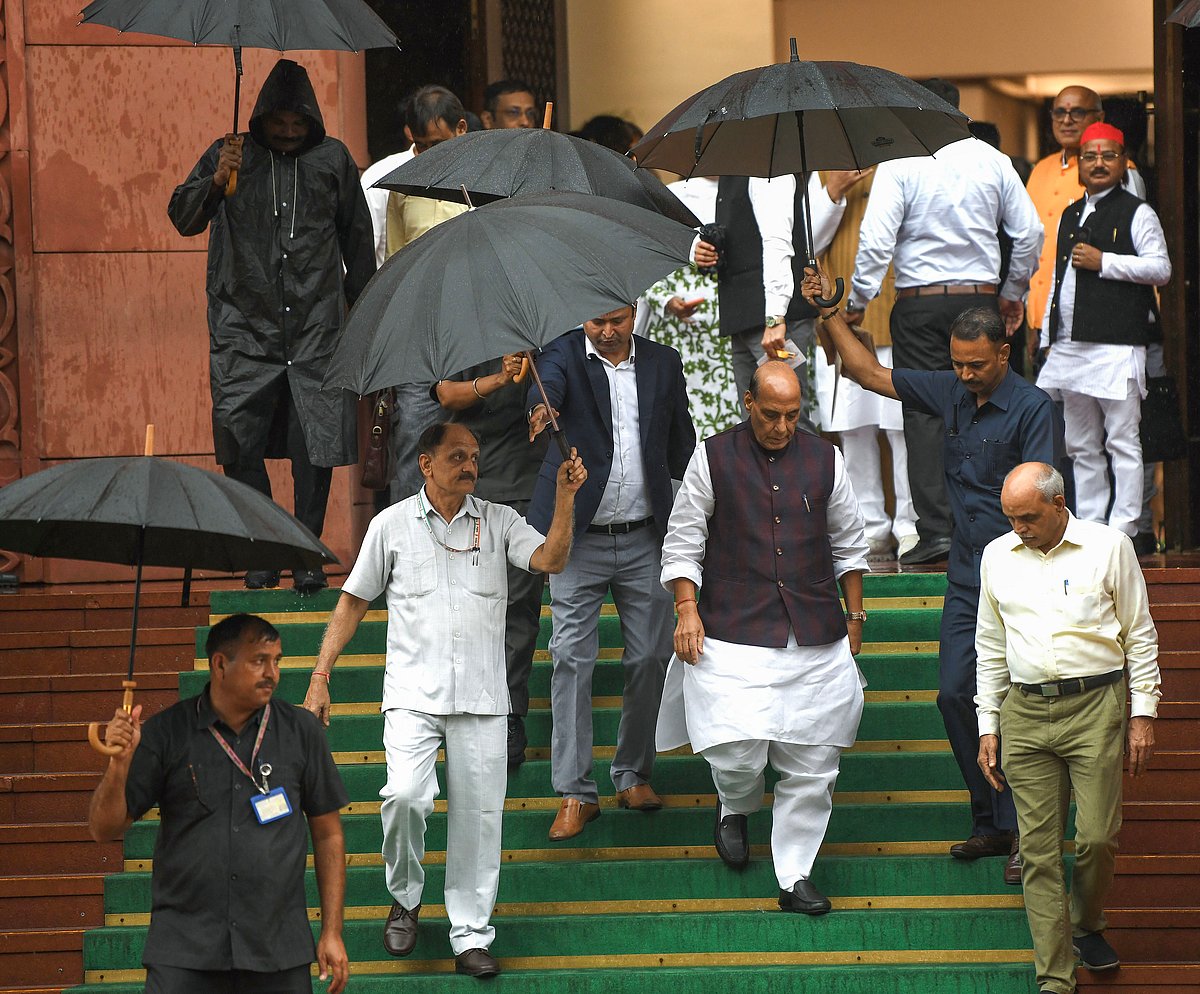 Rajnath Singh Chairs Panel Meet on Territorial Army