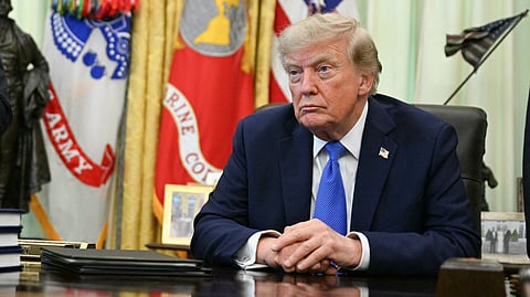 US President Donald Trump.