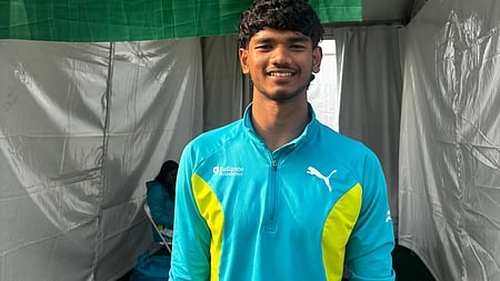 Mohammed Ashfaq at the World Athletics U20 Championships