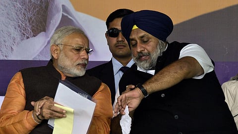 Shiromani Akali Dal (SAD) president Sukhbir Singh Badal on Friday, August 7, 2026, met Prime Minister Narendra Modi. 