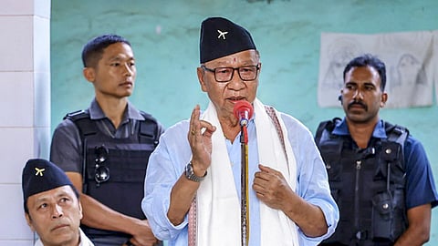 Manipur Chief Minister Yumnam Khemchand Singh