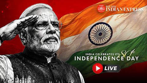 PM Modi hoists the National flag at the Red Fort on 80th Independence Day