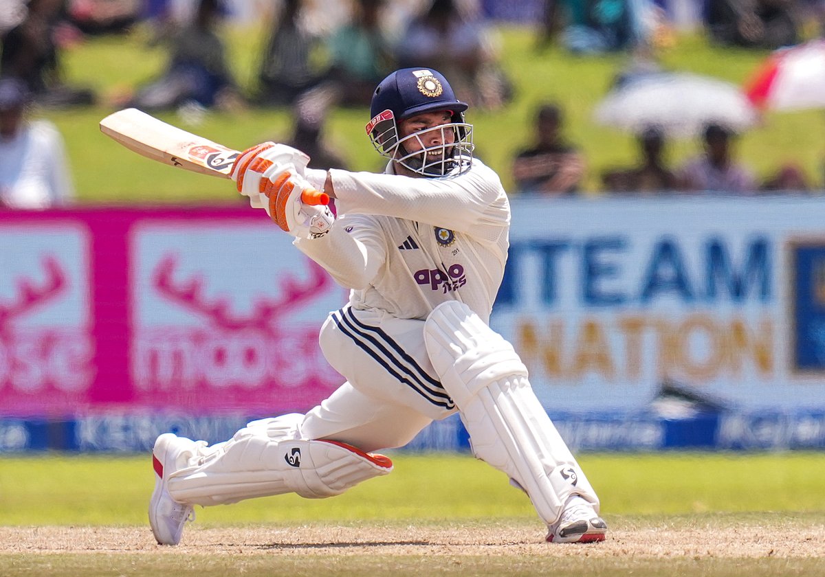 After Pant fifty, India six wickets away from a Test win