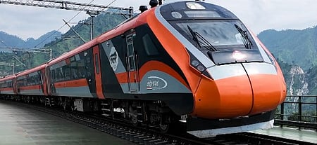 Vande Bharat, As a train negotiates a curve, it experiences greater centrifugal force. To keep the ride safe and comfortable, the train's speed must be reduced.
