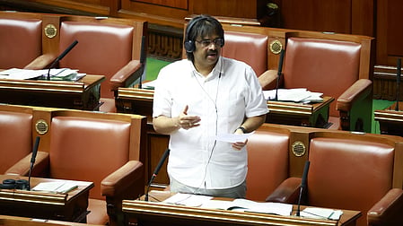 School Education and Literacy Minister Madhu Bangarappa