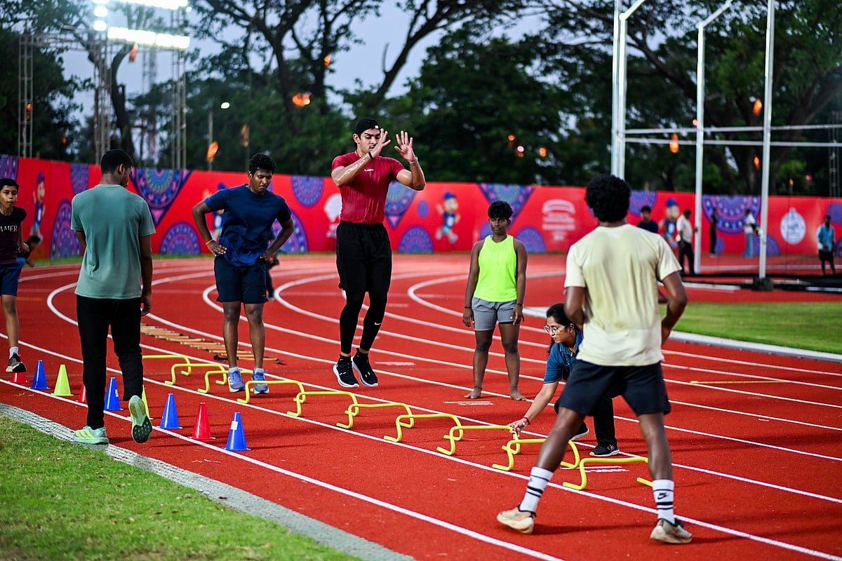 Indian star athletes put in the yards ahead of WA Silver level meet