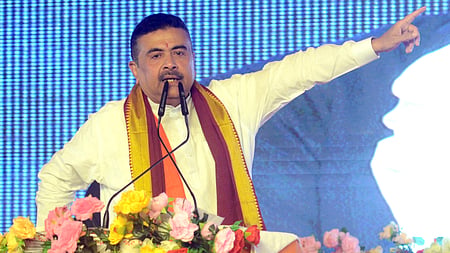 Suvendu alleged that the previous Trinamool Congress government did not share data on these cases with the Central government.