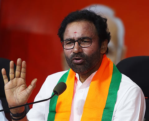 Union minister G Kishan Reddy