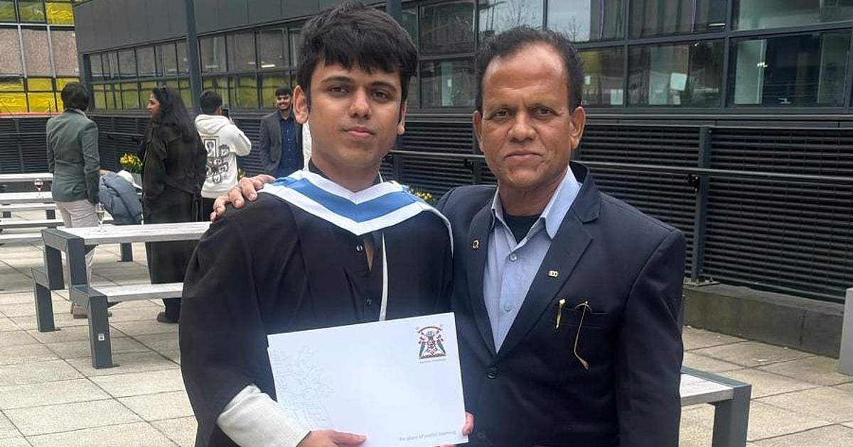 A father's dream realised overseas
