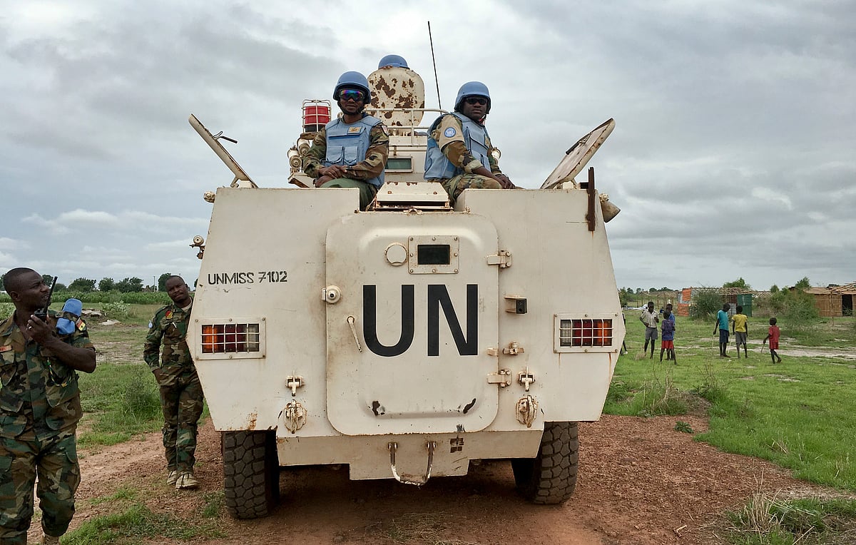 Armed men ambush patrol in South Sudan, killing two UN peacekeepers