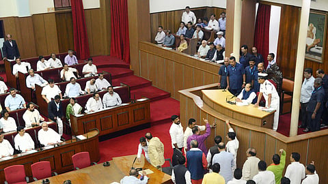 Odisha legislative assembly in Bhubaneswar.