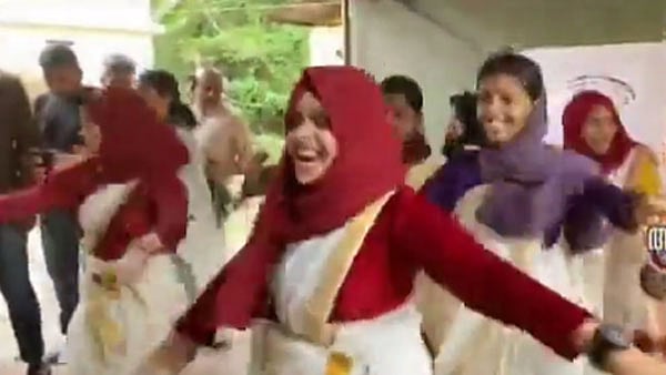 Hijab-clad girls puncture patriarchy in Onam dance