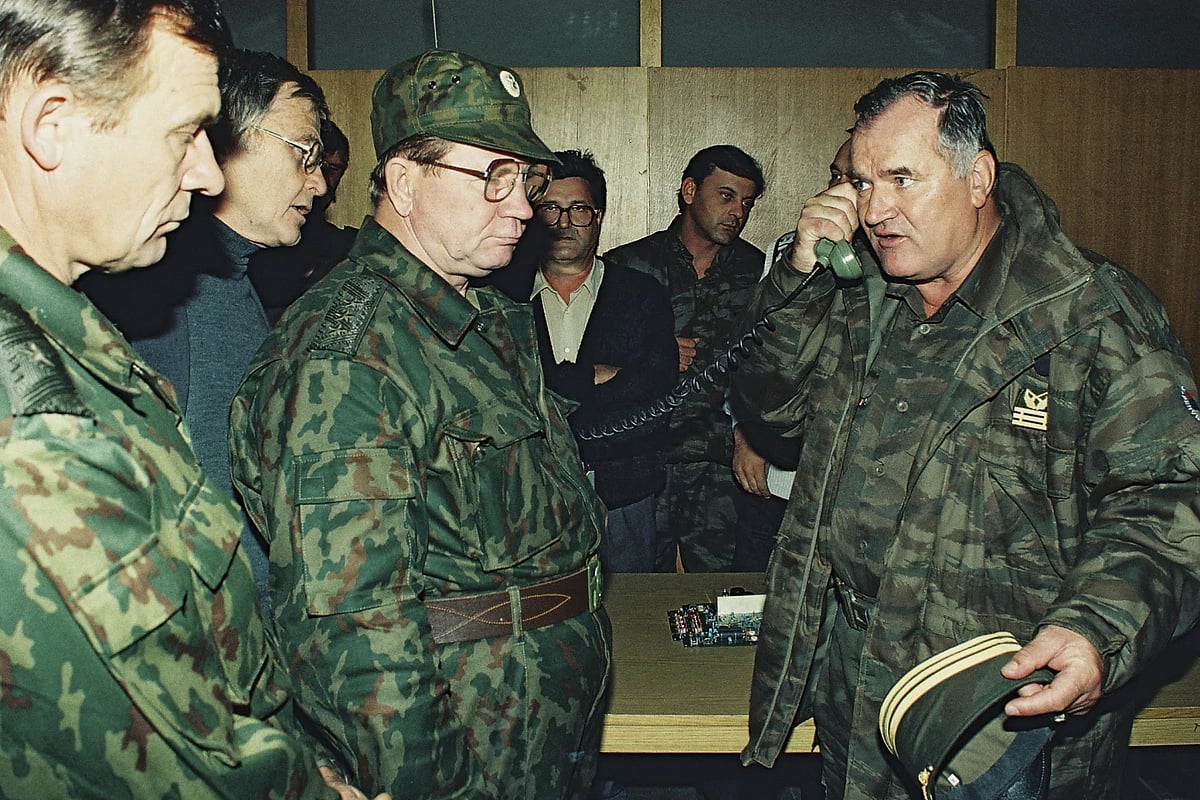 Ratko Mladic, ex-Bosnian Serb warlord who oversaw atrocities, dies as a prisoner at 84