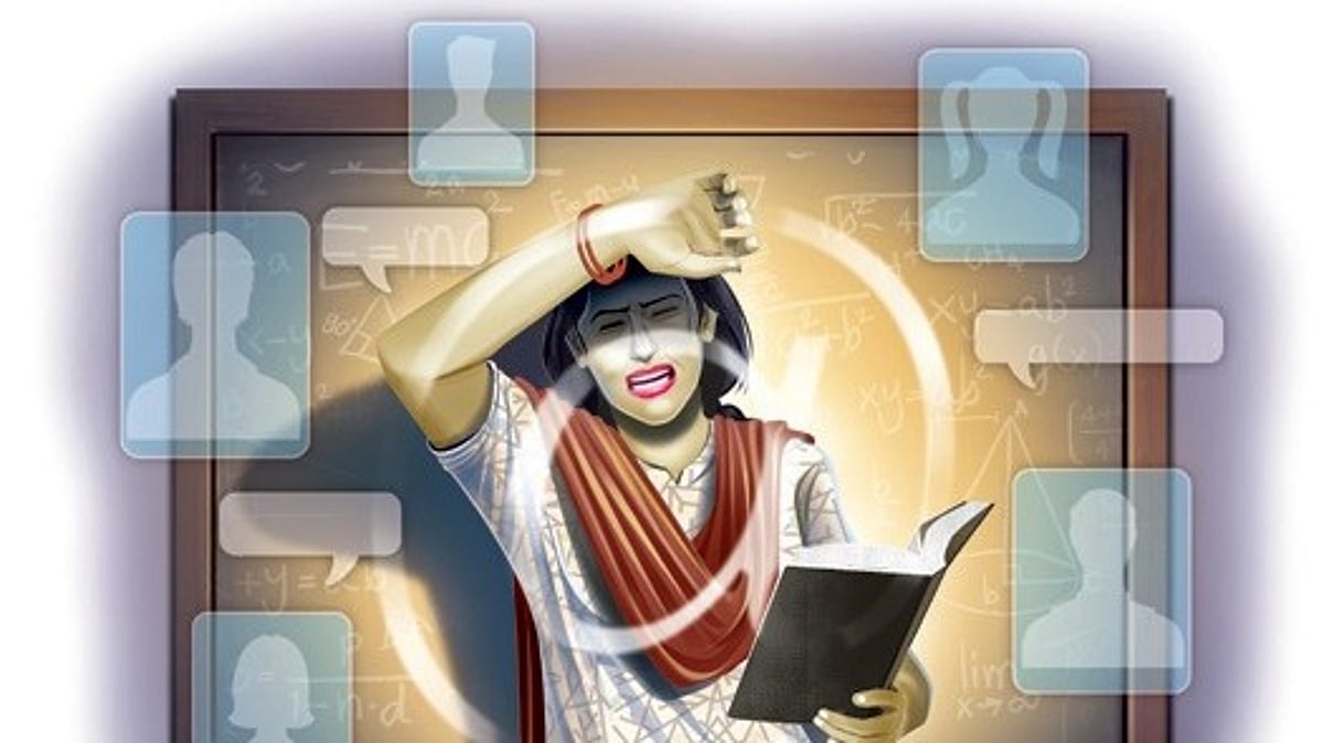 App-solutely overloaded: Digital duties eat into teaching time Telangana teacher