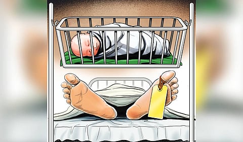 Mother, newborn die after delivery at hospital in Madhya Pradesh's Rewa district.
