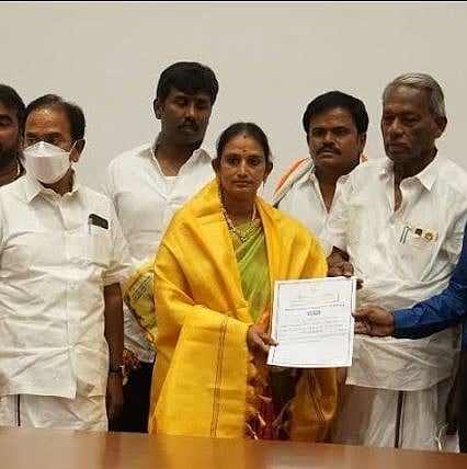 Deputy Mayor M Saradha Devi