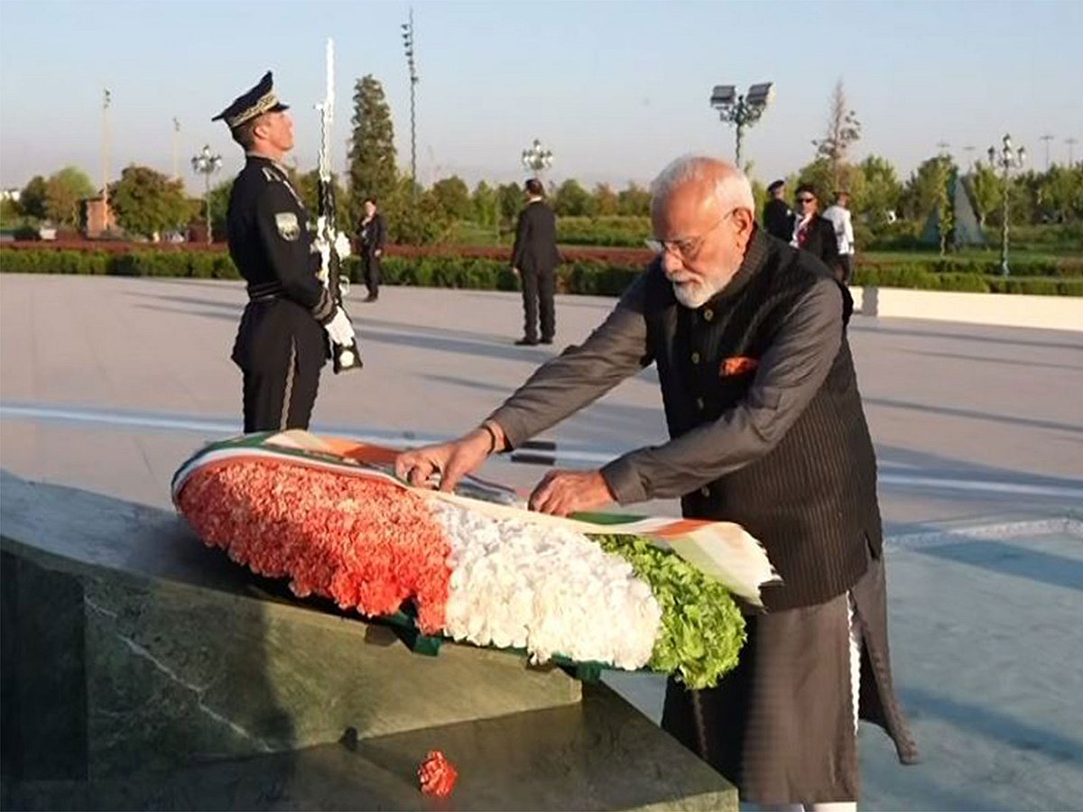 PM Modi arrives in Uzbekistan