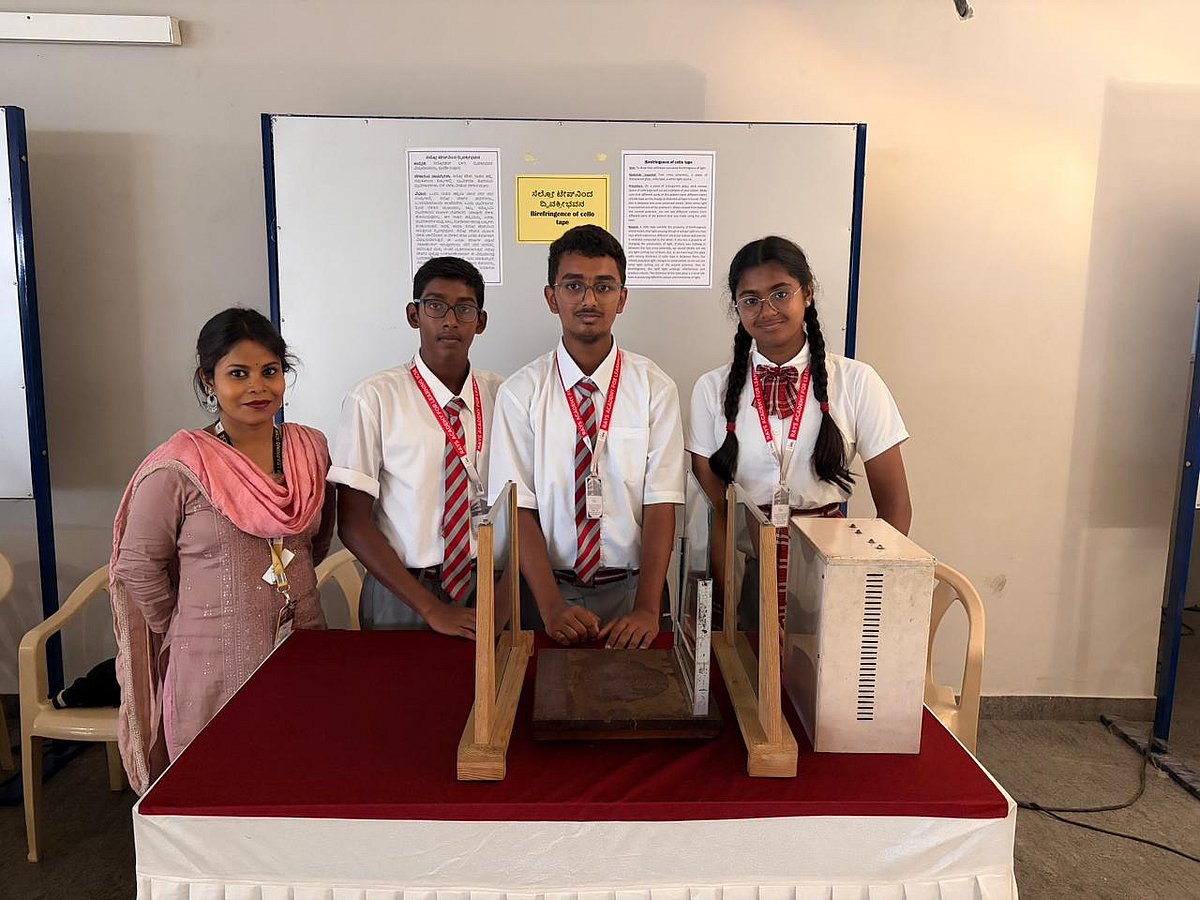 From cello tape to bottles, Bengaluru students put physics in action at planetarium exhibition