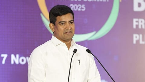 Minister for MSME Kondapalli Srinivas