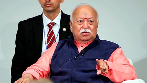 Bhagwat emphasised the need to embrace diversity, saying that "we belong to each other", and stressing the need to give back to the community and the world.