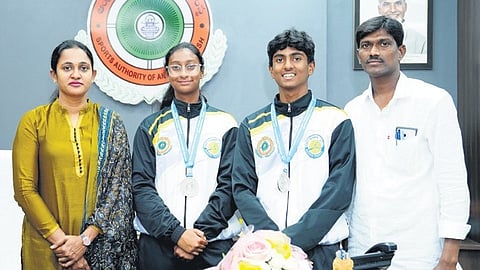 Aketi Shree Vaishaali and Vedanshu Chinhas.