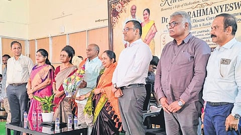 Vector-borne disease expert Dr Subramanyeswari given farewell 