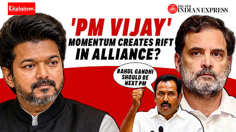 TVK backs 'Vijay for PM' campaign; Congress claims Rahul Gandhi is PM face- Will the alliance survive?