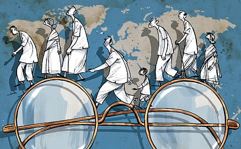 For Gandhi, everything from prayer to protest was open to reinvention
