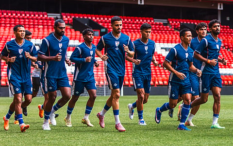 The Indian football team will play three FIFA WC-playing nations