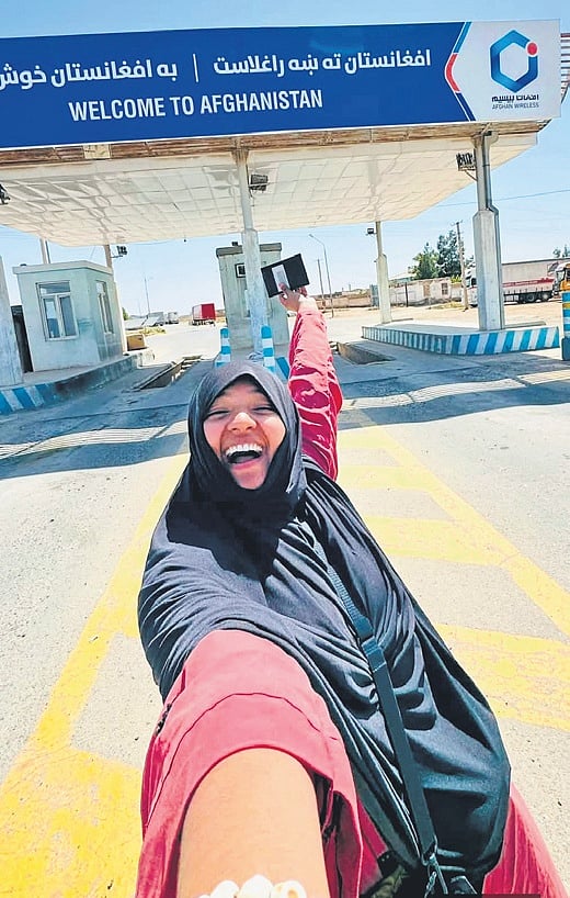 Travel vlogger who hails from Palakkad makes remarks on social status of Afghan women, sparks debate