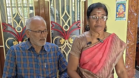 The couple, K Rathina Kumar and R Poonguzhali, and S Manimekalai were among the 21 of the 57-member group who survived after being stranded in Nepal.