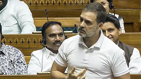 Leader of the Opposition Rahul Gandhi 