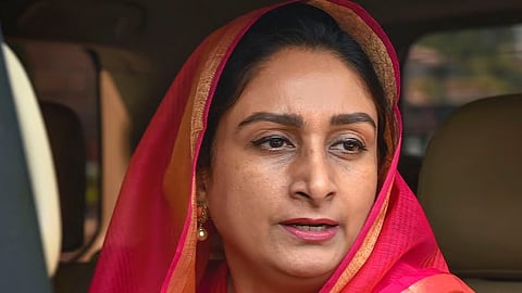 Harsimrat Kaur Badal.