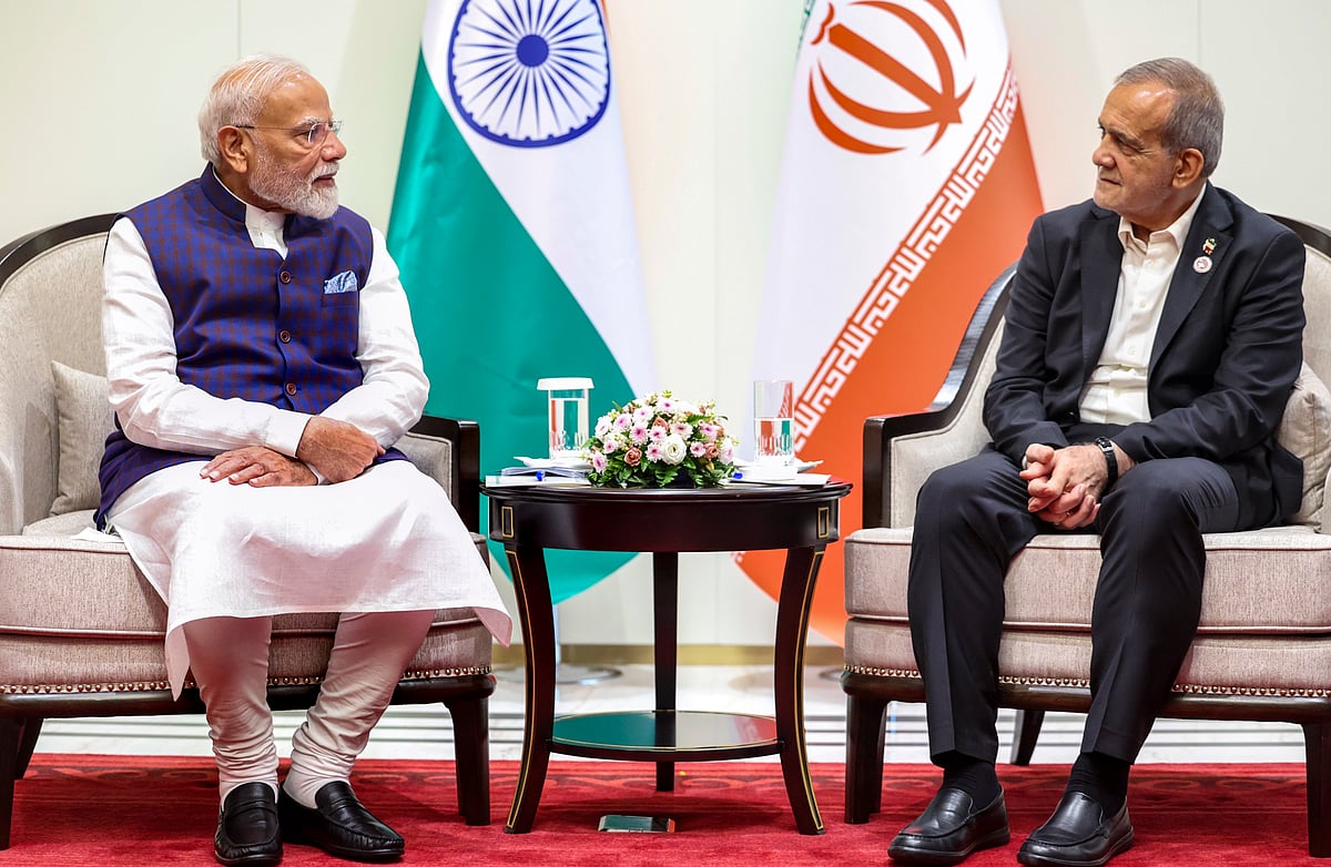 Modi meets Pezeshkian at SCO summit, stresses seafarers' security; Pezeshkian says US chose 'war over diplomacy'